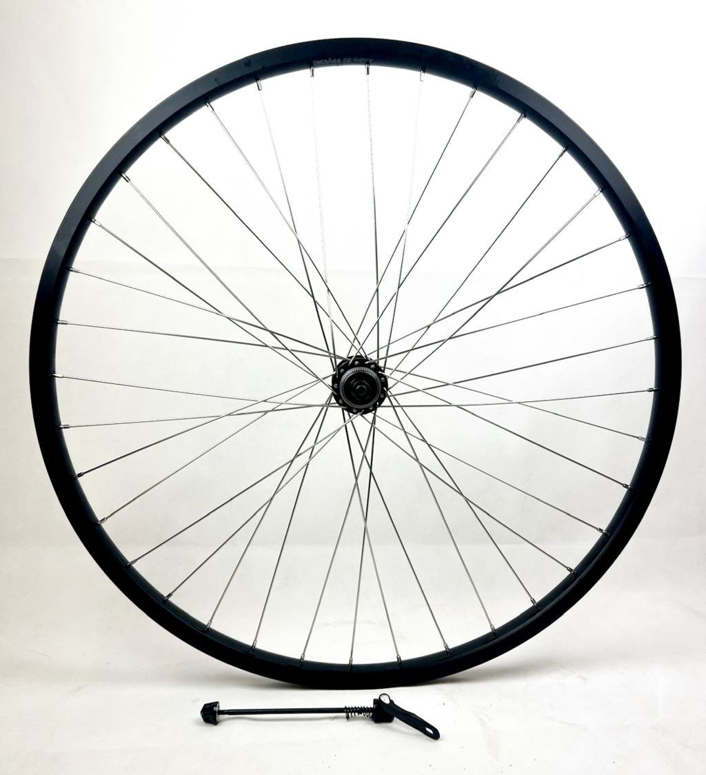 Hinterrad Allround+ 28" 36 Loch schwarz/silber Disc-Brake