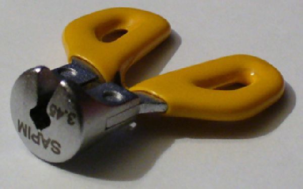Nippelspanner gelb für 2,0 mm Speichen