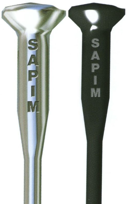 RACE DD-Speiche straight pull silber