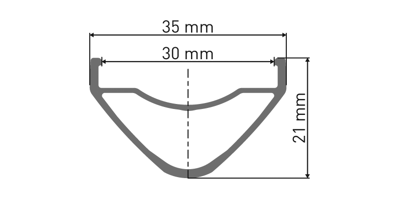 DT SWISS Felge XM 481 27,5" 32 Loch schwarz Disc-Brake