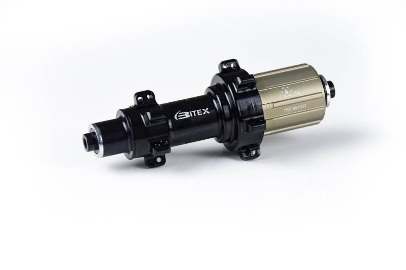BITEX Hinterradnabe BX305R straight pull 24 Loch schwarz