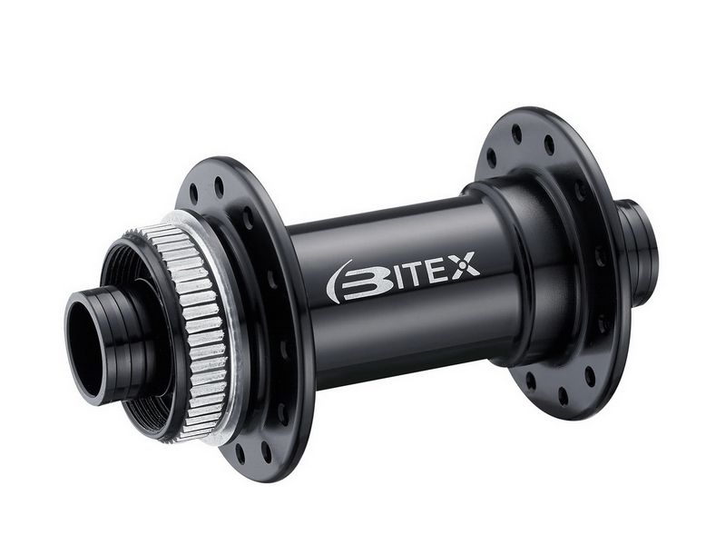 BITEX Vorderradnabe BX106F Center-Lock 32 Loch schwarz