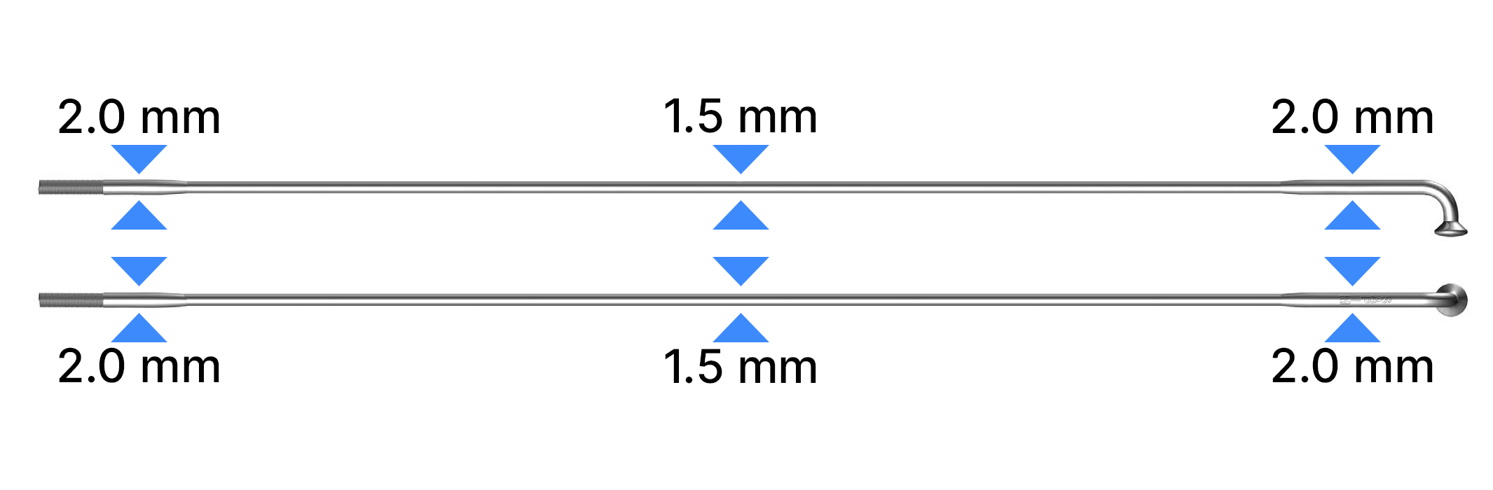 LASER DD-Speiche