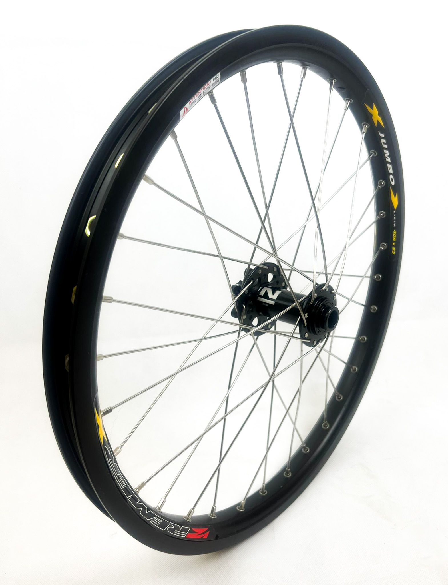 Vorderrad Lastenrad/ Allrounder 20'' 32 Loch schwarz/silber Disc-Brake
