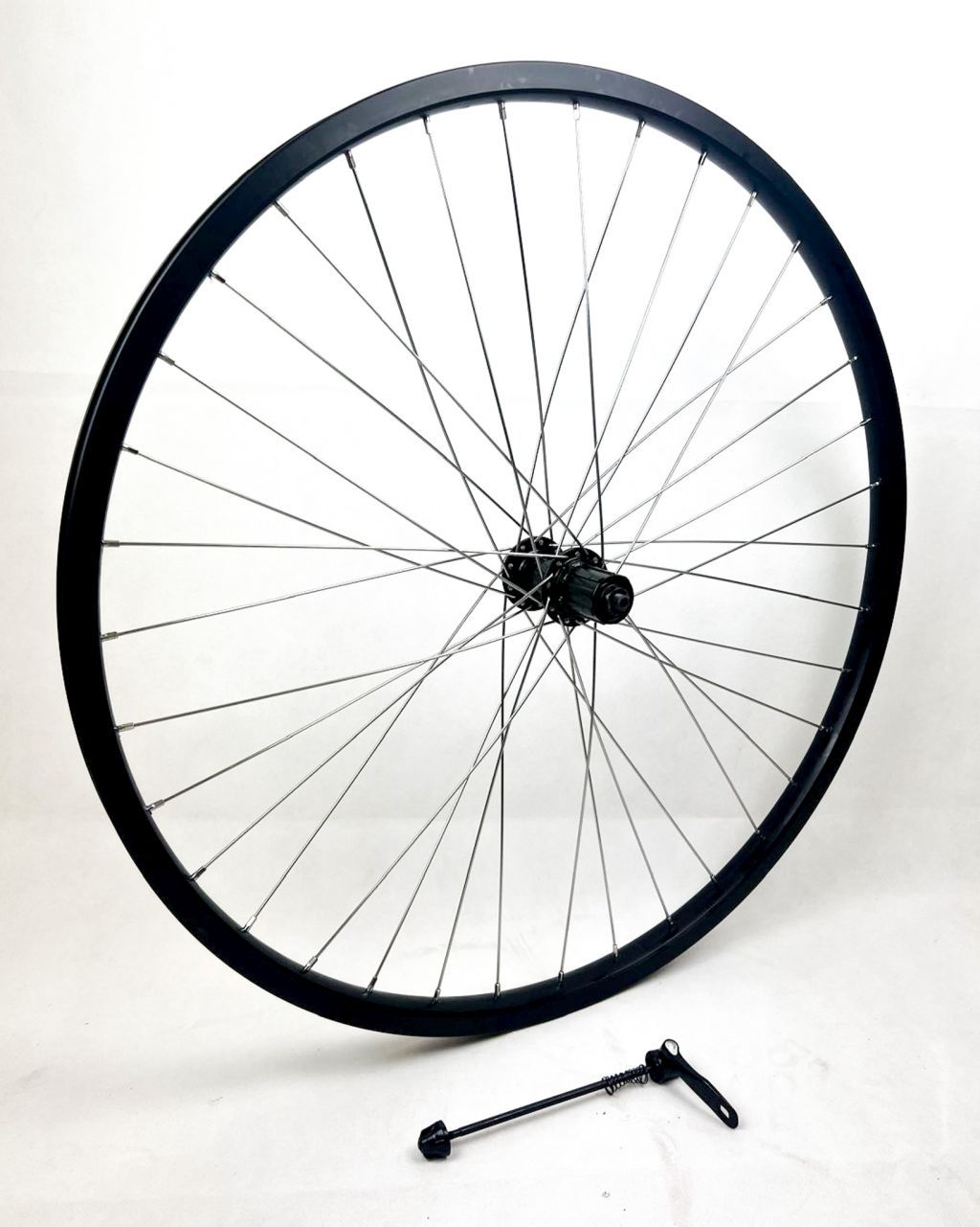 Hinterrad Allround+ 28" 36 Loch schwarz/silber Disc-Brake