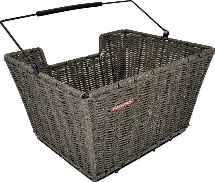 Einkaufskorb RATTAN mit Easy Fix-Adapter
