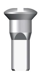 Sapim Messing-Reduziernippel für 2,34 mm Speichen und 4,5 mm Speichenloch