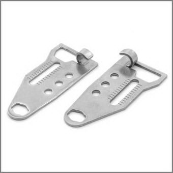Verstellbare Strebenendplatte aus Edelstahl für Pletscher Athlete Quick-Rack Gepäckträger