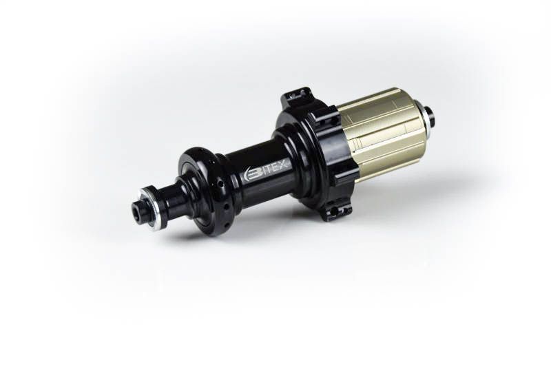 BITEX Hinterradnabe BX301R straight pull 24 Loch schwarz