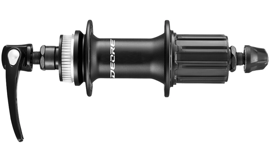 Hinterradnabe DEORE FH-M5100 8-11-fach Center-Lock 36 Loch schwarz