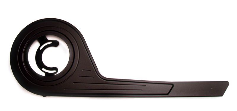 Aluminium Kettenschützer für SHIMANO E 6110 schwarz