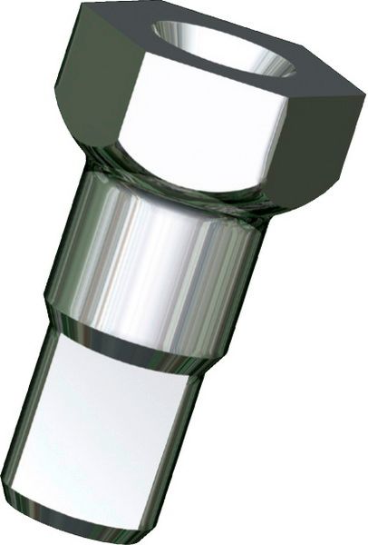 Messing - Sechskantnippel