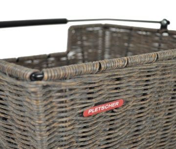 Einkaufskorb RATTAN mit Wersa-Adapter