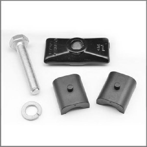 Lasche F 8 schwarz